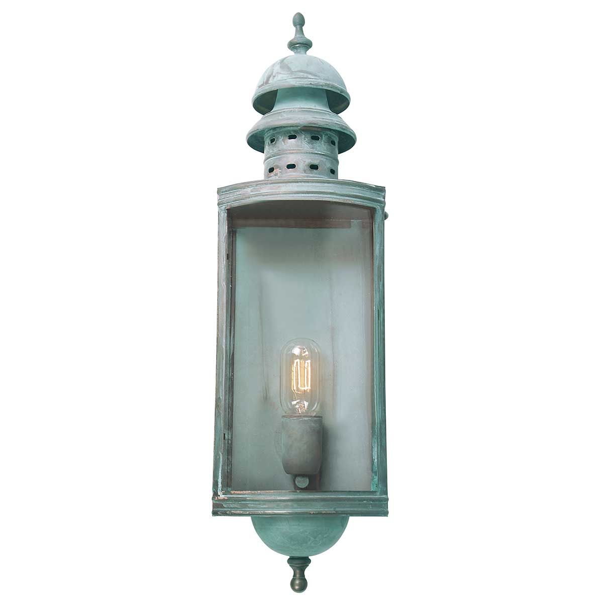 Elstead Downing Street Wall Lantern - Verdigris