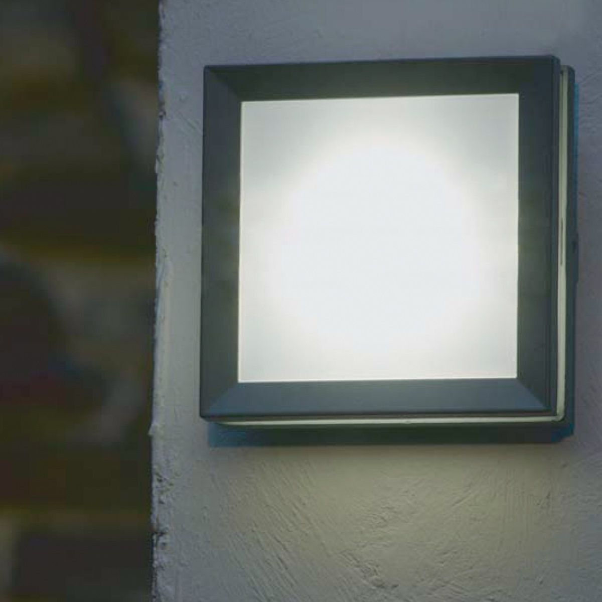 Elstead Egil 1W Single Wall/Ceiling Lantern - Graphite