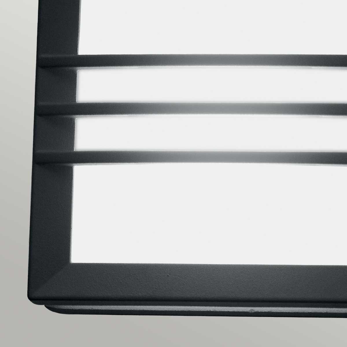 Elstead Egil 2W Single Wall/Ceiling Lantern - Graphite