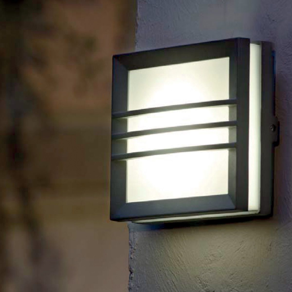 Elstead Egil 2W Single Wall/Ceiling Lantern - Graphite