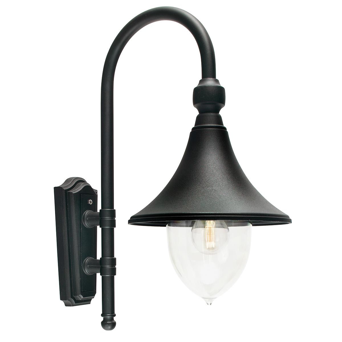 Norlys Firenze Single Wall Lantern - Black