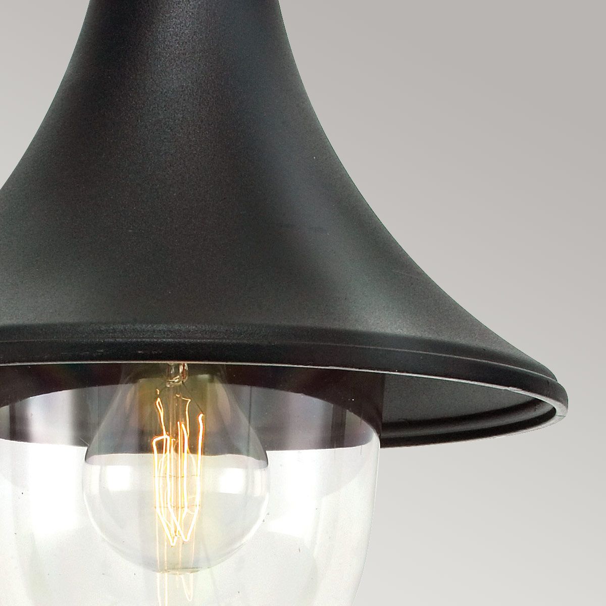 Norlys Firenze Single Chain Lantern - Black