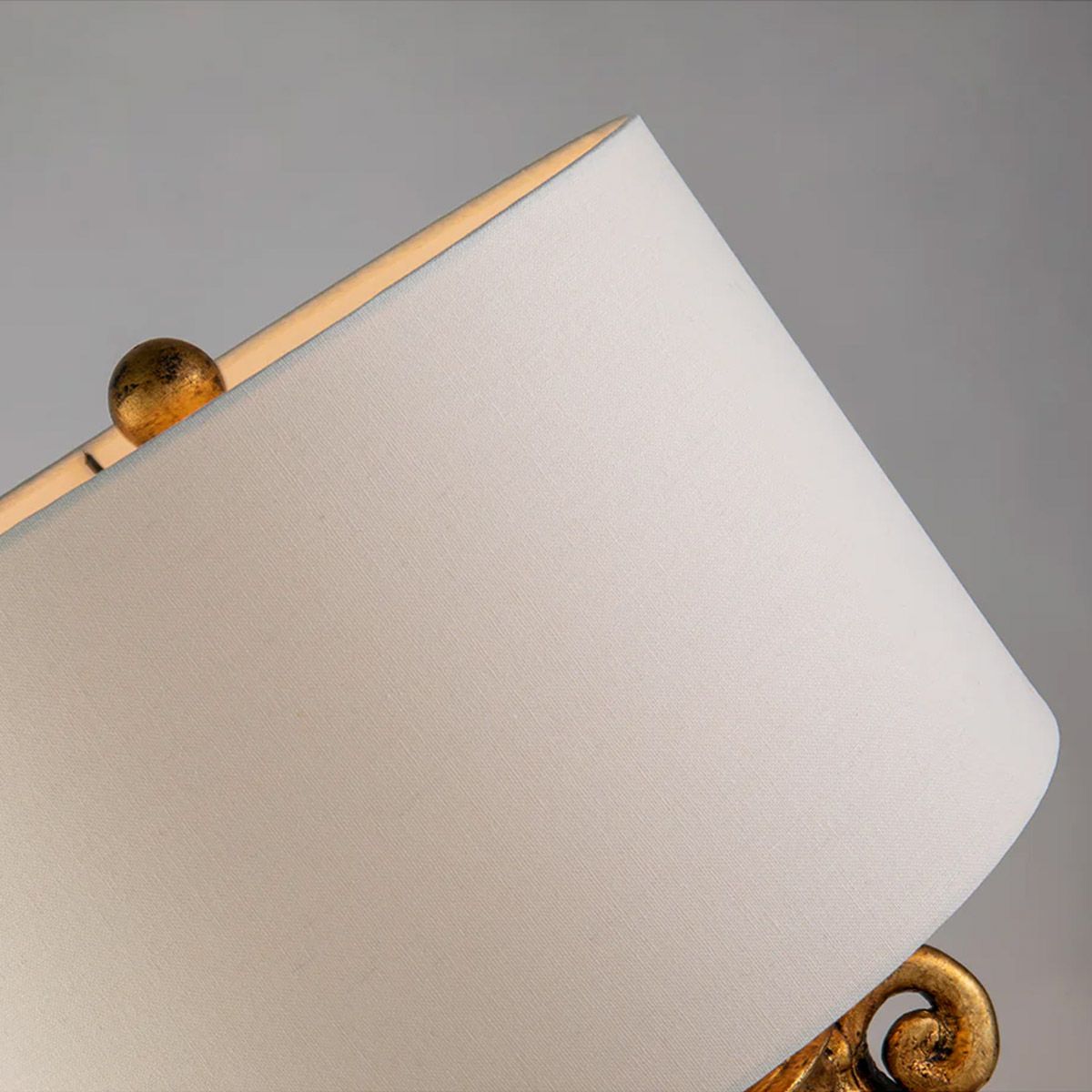 Flambeau Gallier 1 Light Table Lamp - Black & Gold