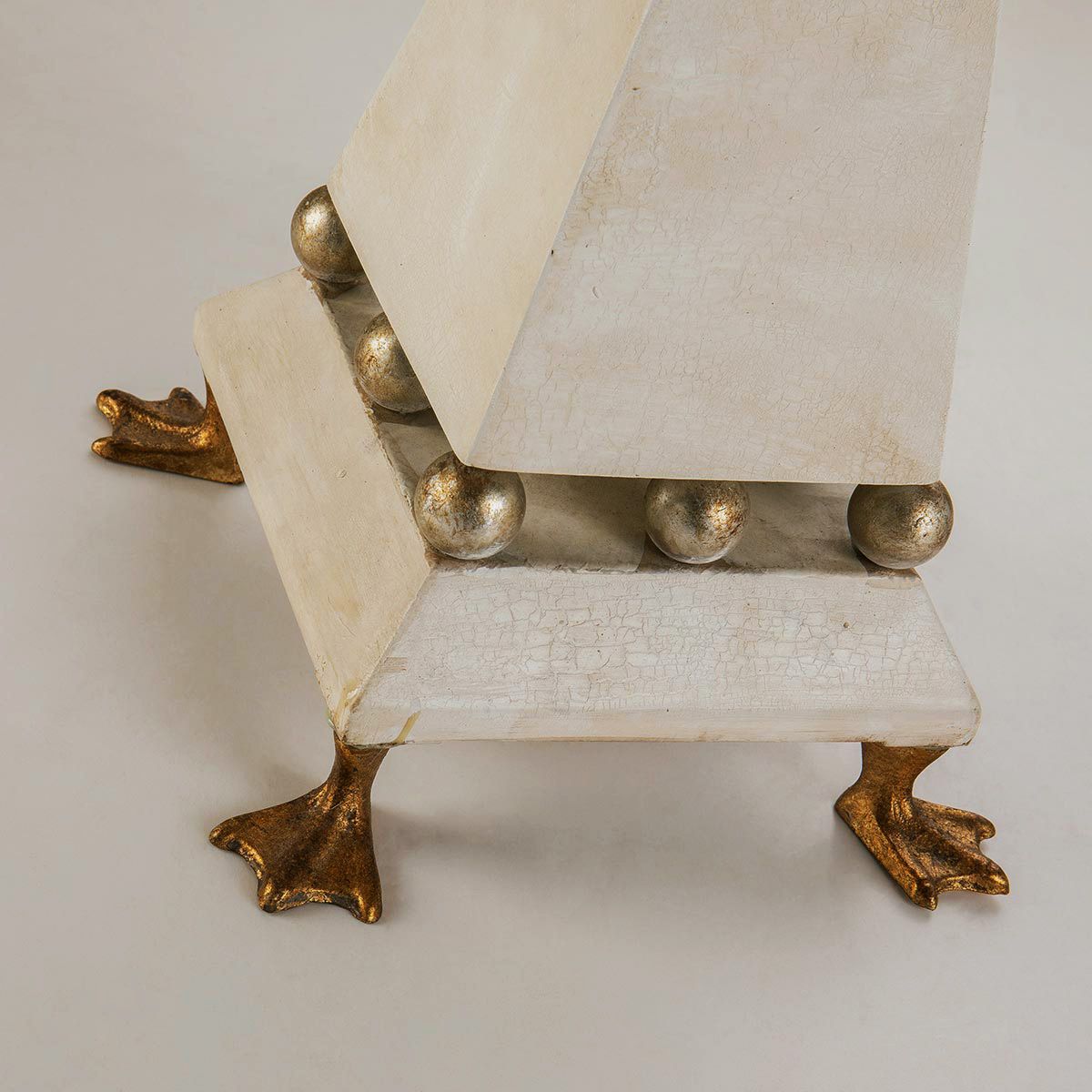 Flambeau Leda Single Table Lamp - Cream Patina