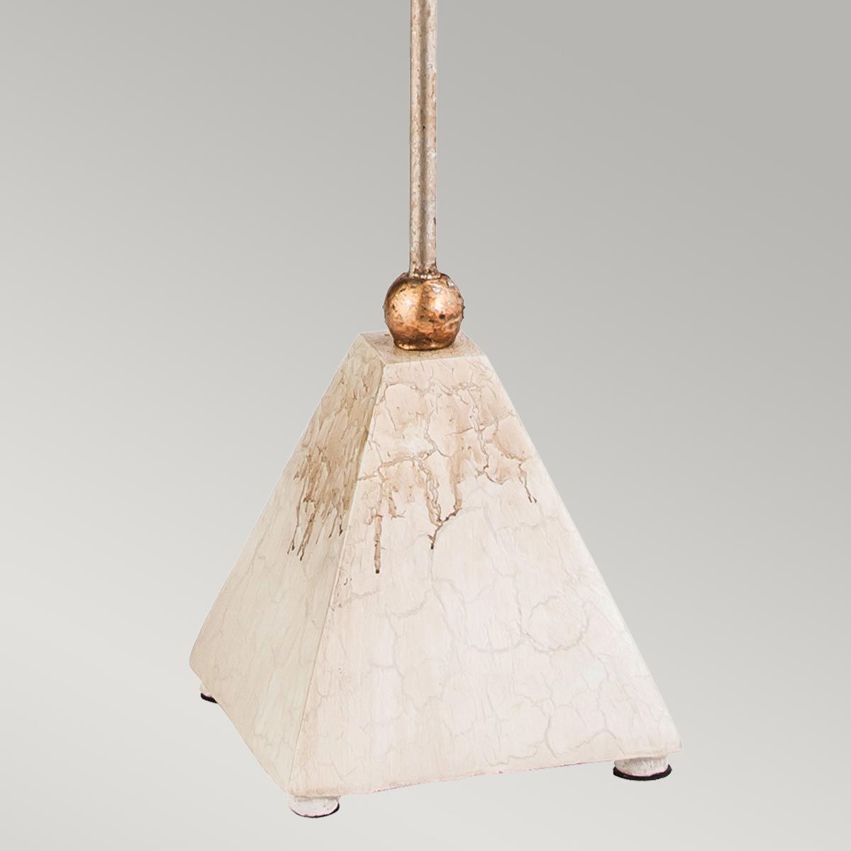 Flambeau Madison Single Table Lamp - Putty Patina