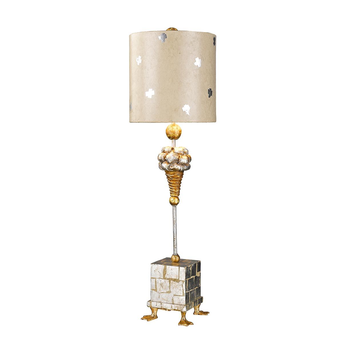 Flambeau Pompadour X Single Table Lamp