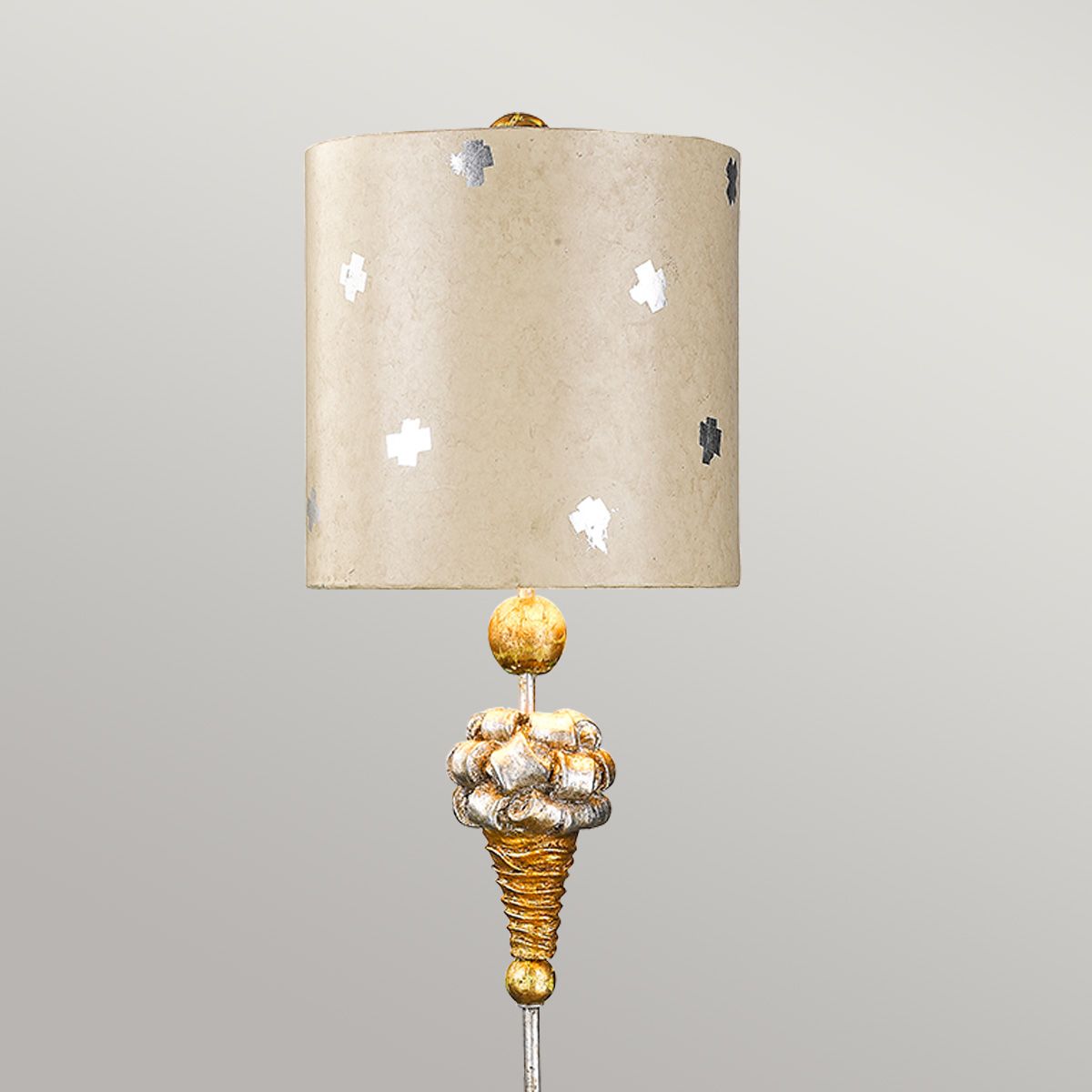 Flambeau Pompadour X Single Table Lamp
