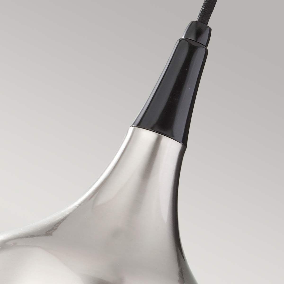 Feiss Beso Single Mini Pendant - Brushed Steel
