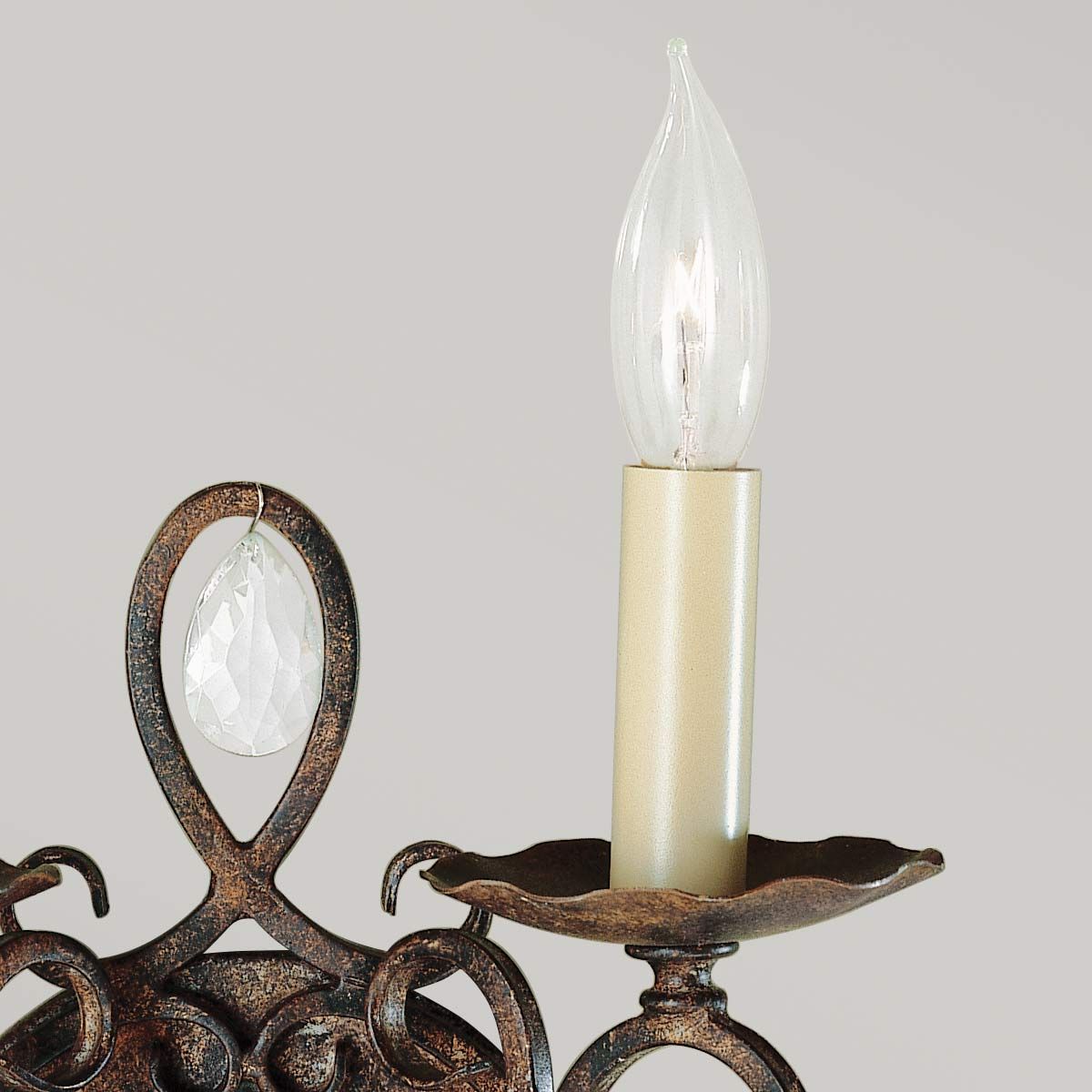 Feiss Chateau 2 Light Wall Light - Mocha Bronze