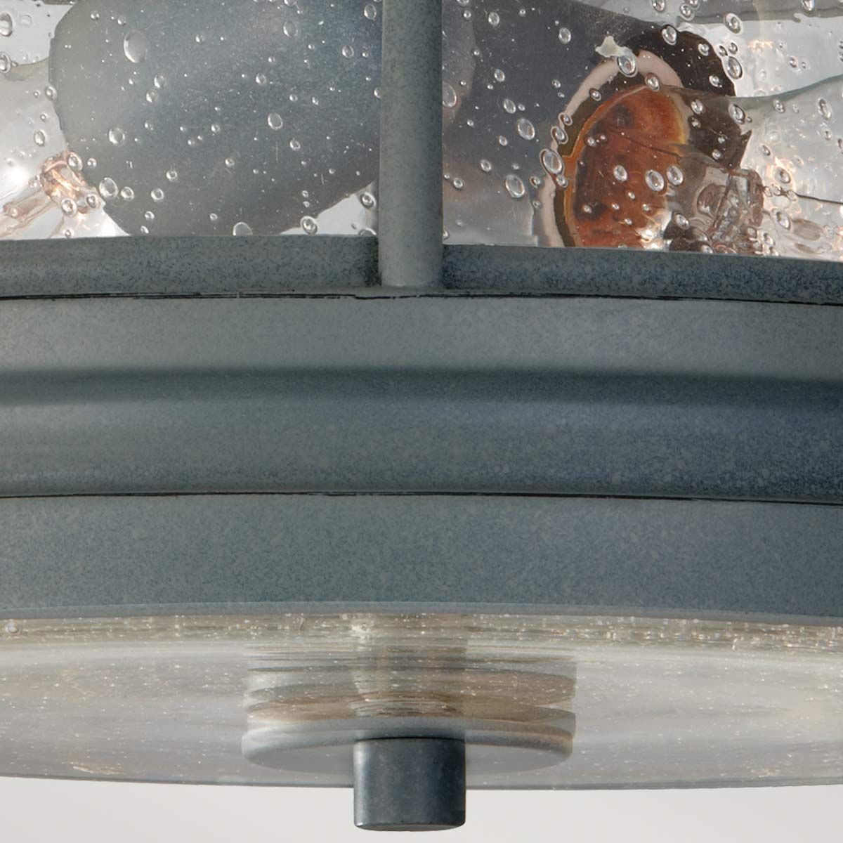 Feiss Chelsea Harbor 2 Light Flush Fitting - Grey