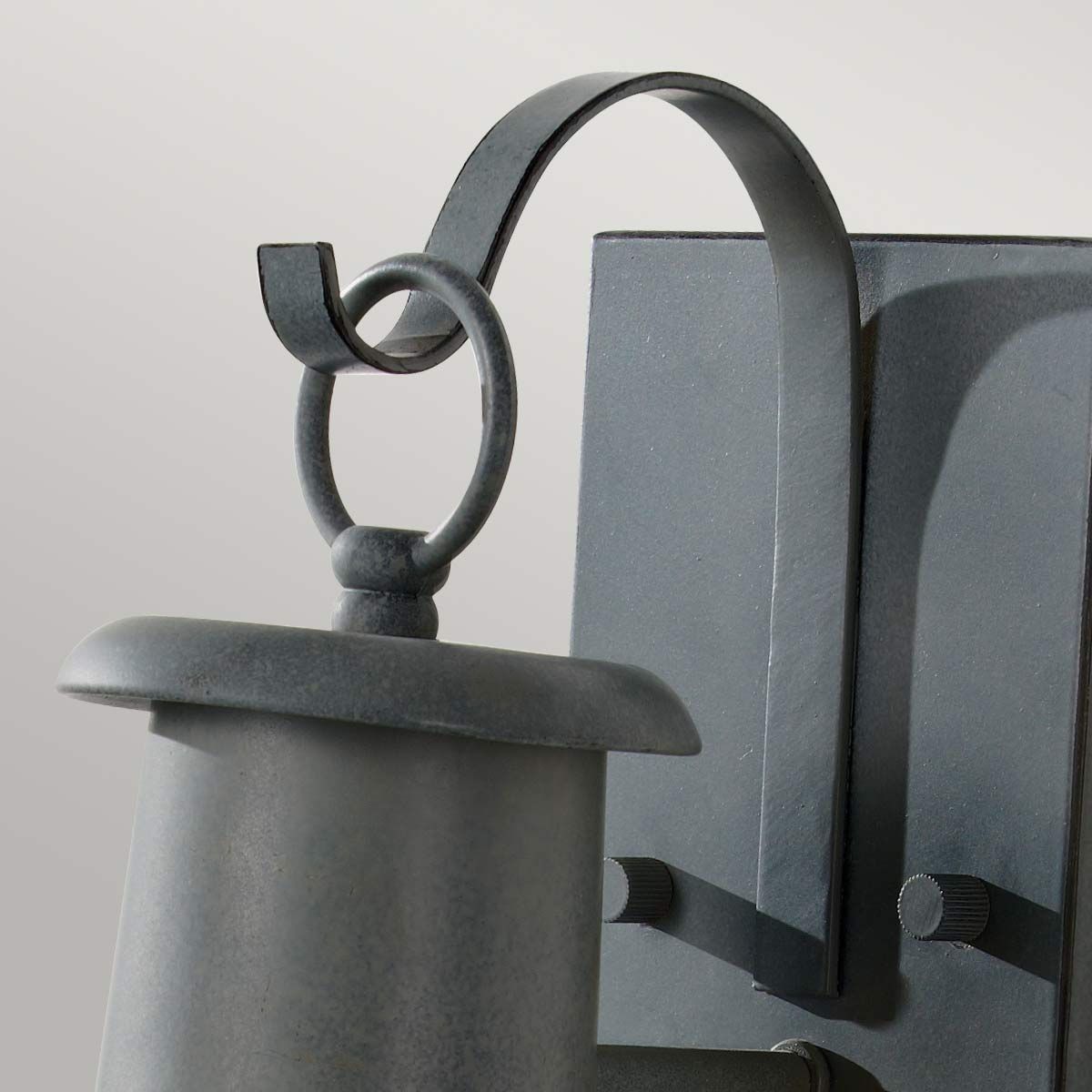 Feiss Chelsea Harbor Single Wall Lantern - Grey