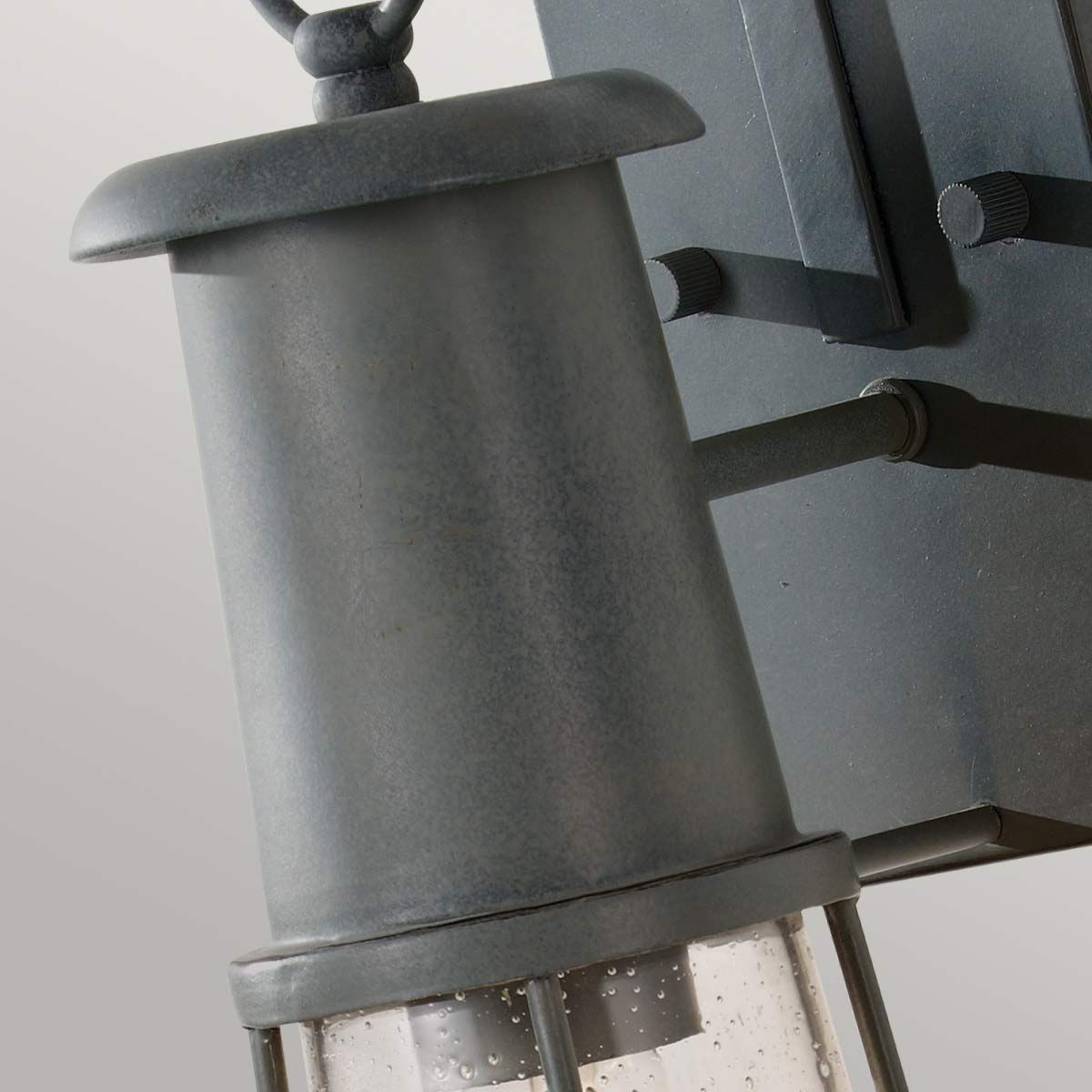 Feiss Chelsea Harbor Single Wall Lantern - Grey