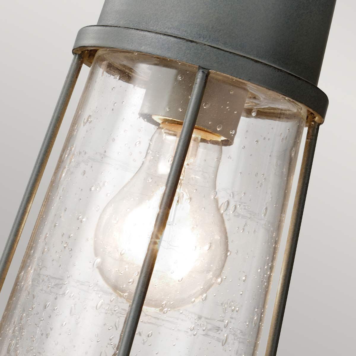 Feiss Chelsea Harbor Single Chain Lantern - Grey
