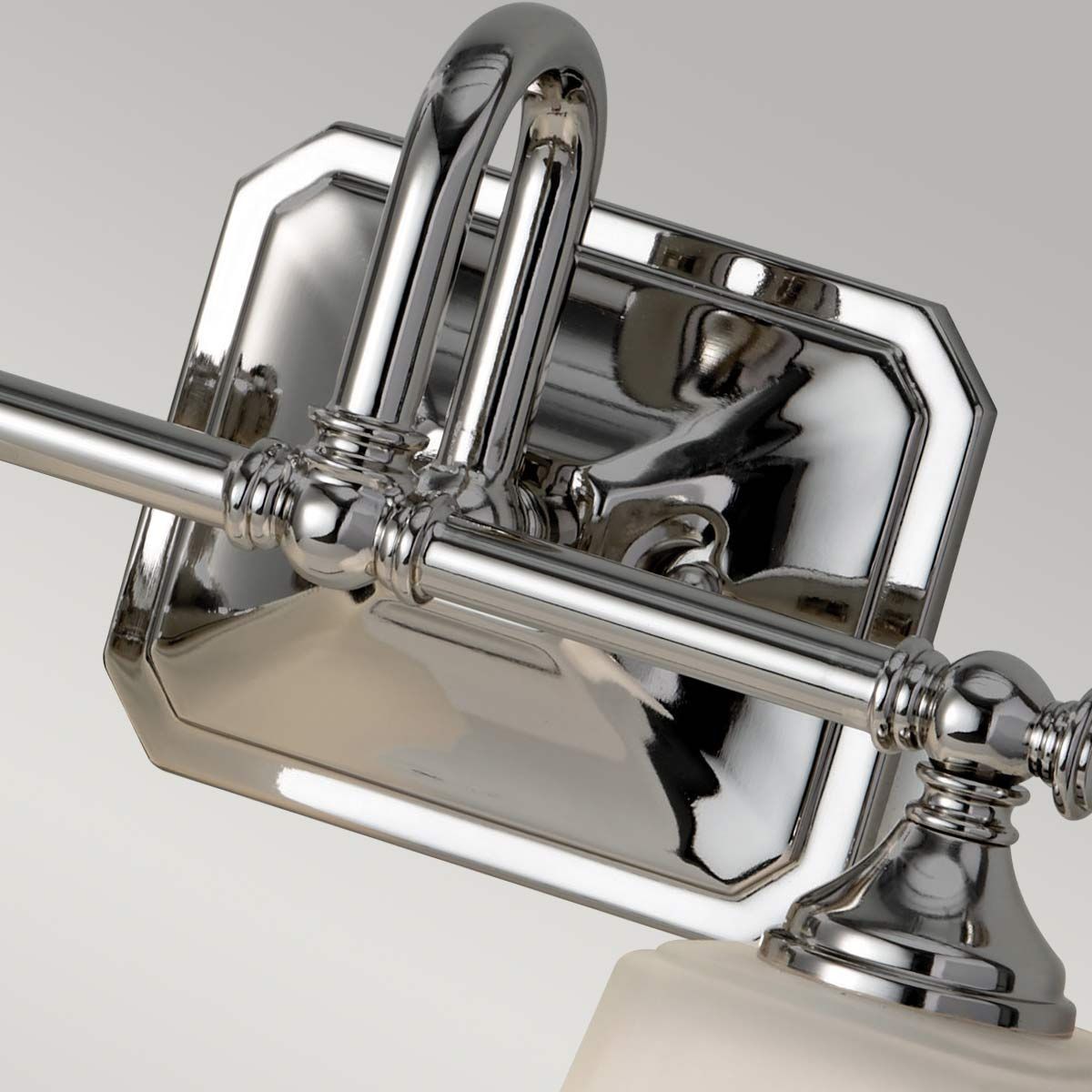Feiss Concord 2 Light Above Mirror Bathroom Light - Polished Chrome