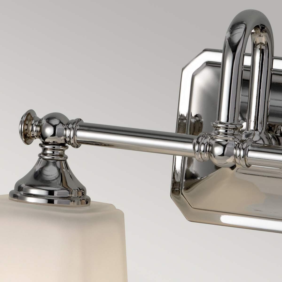 Feiss Concord 2 Light Above Mirror Bathroom Light - Polished Chrome