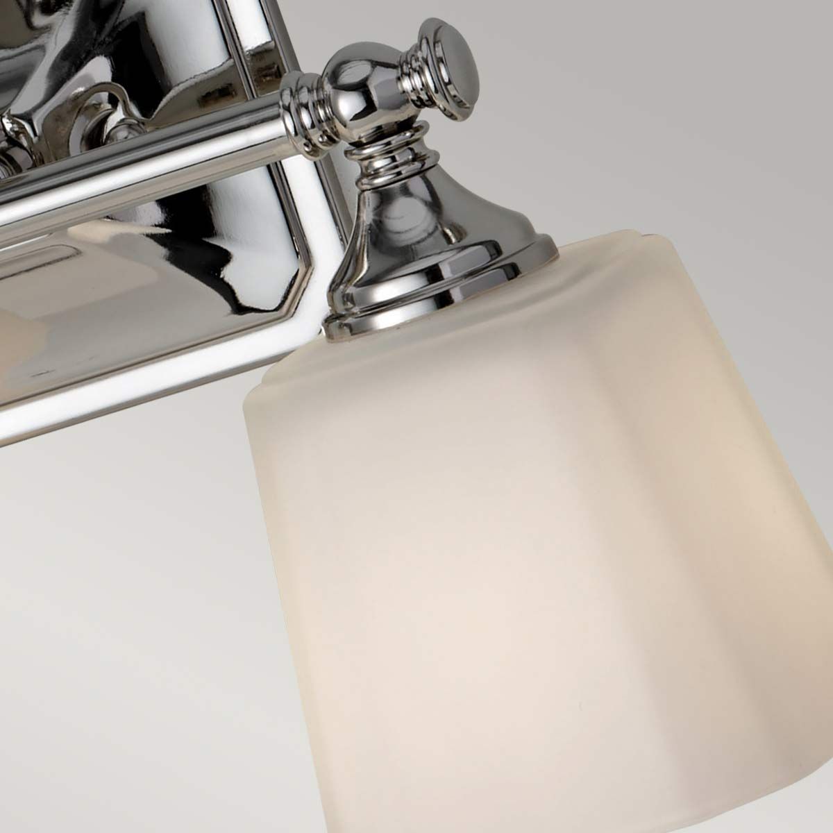 Feiss Concord 2 Light Above Mirror Bathroom Light - Polished Chrome
