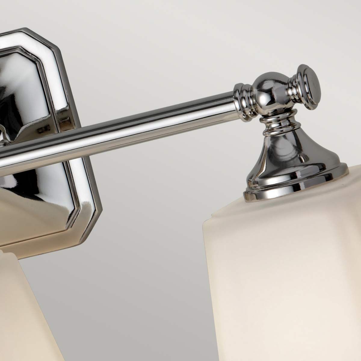 Feiss Concord 3 Light Above Mirror Bathroom Light - Polished Chrome