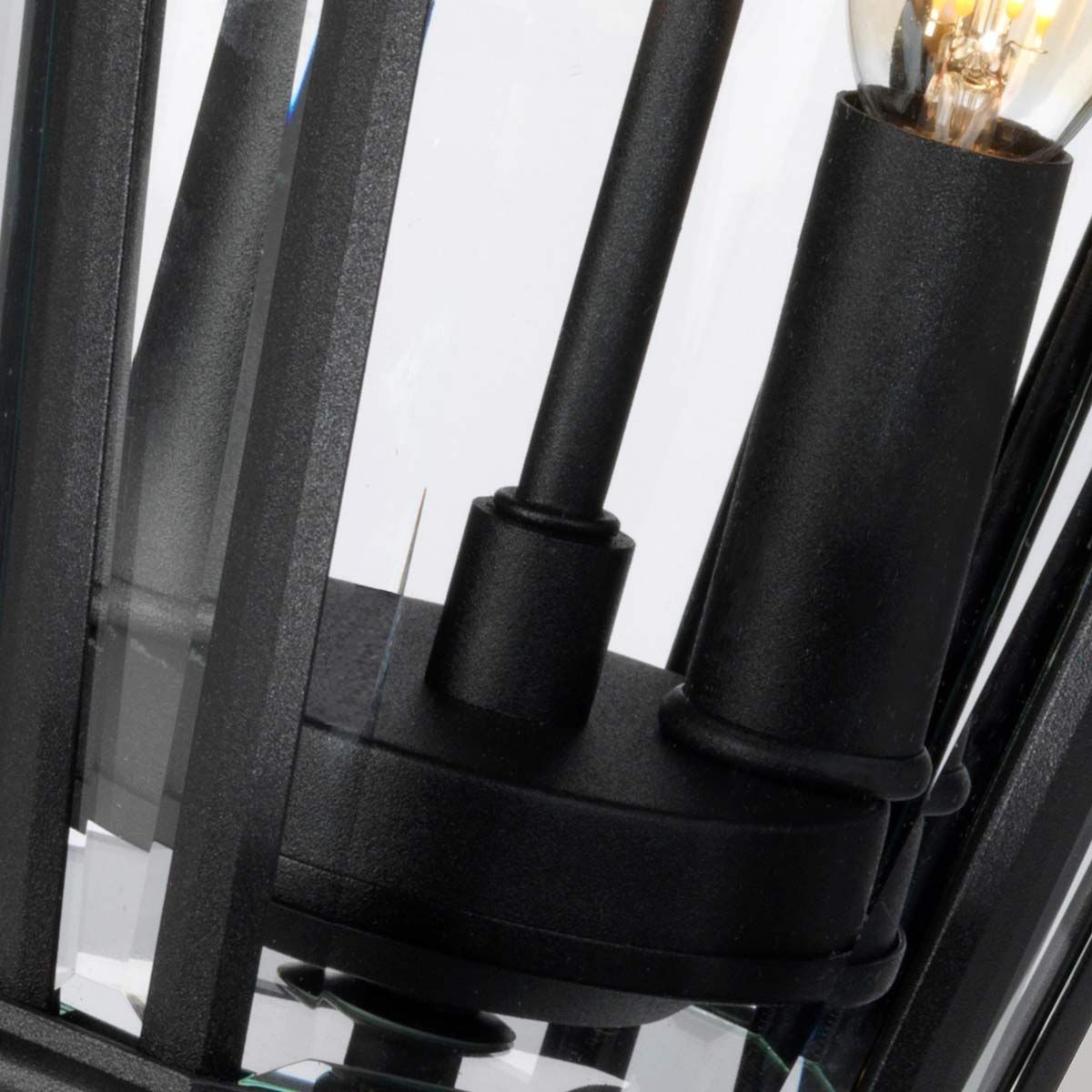 Feiss Cotswold Lane 2 Light Medium Pedestal - Black
