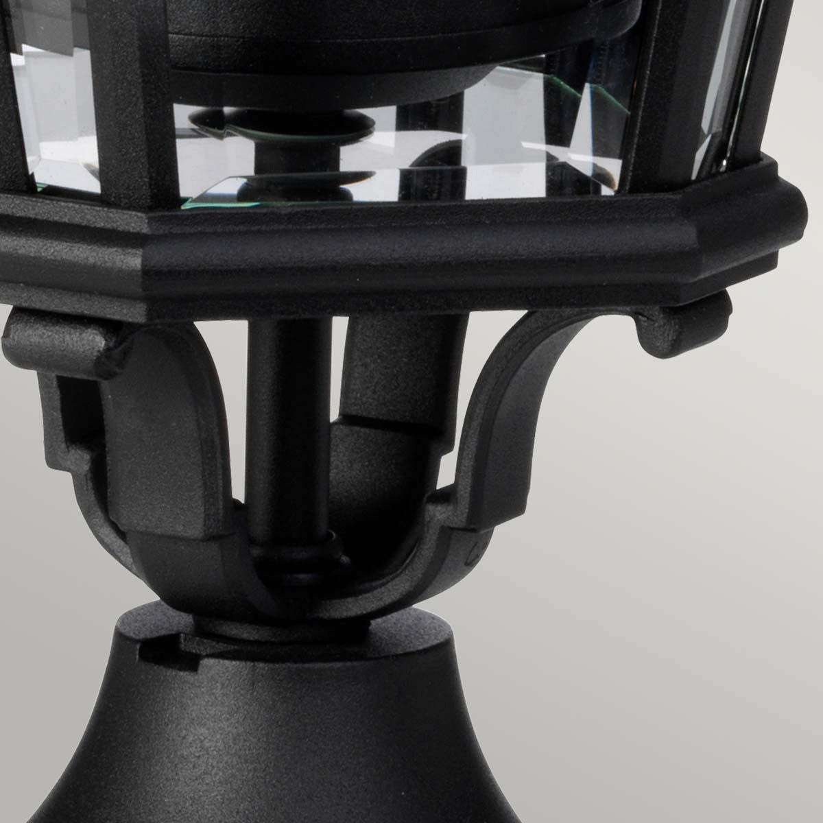 Feiss Cotswold Lane 2 Light Medium Pedestal - Black