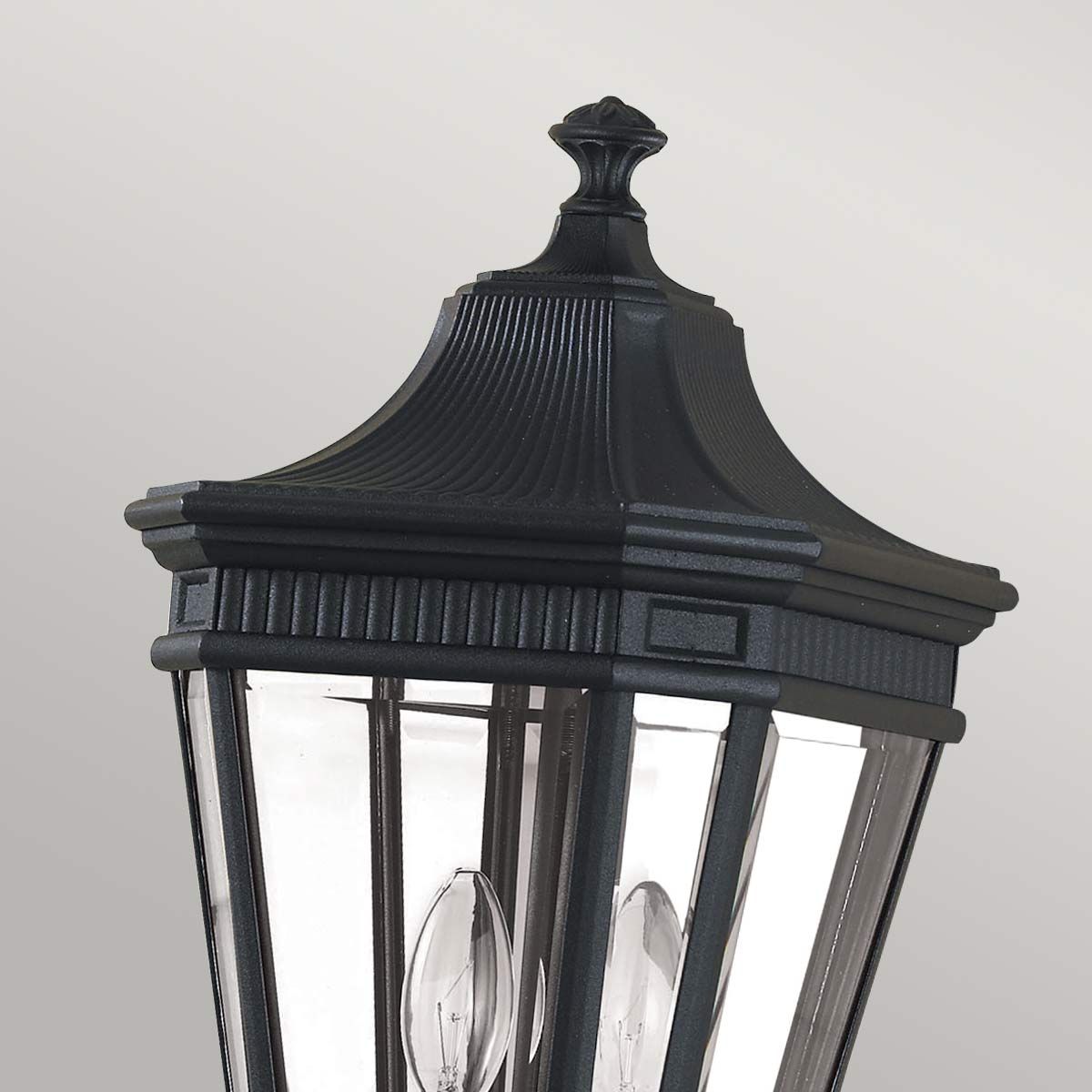 Feiss Cotswold Lane 2 Light Medium Pillar - Black