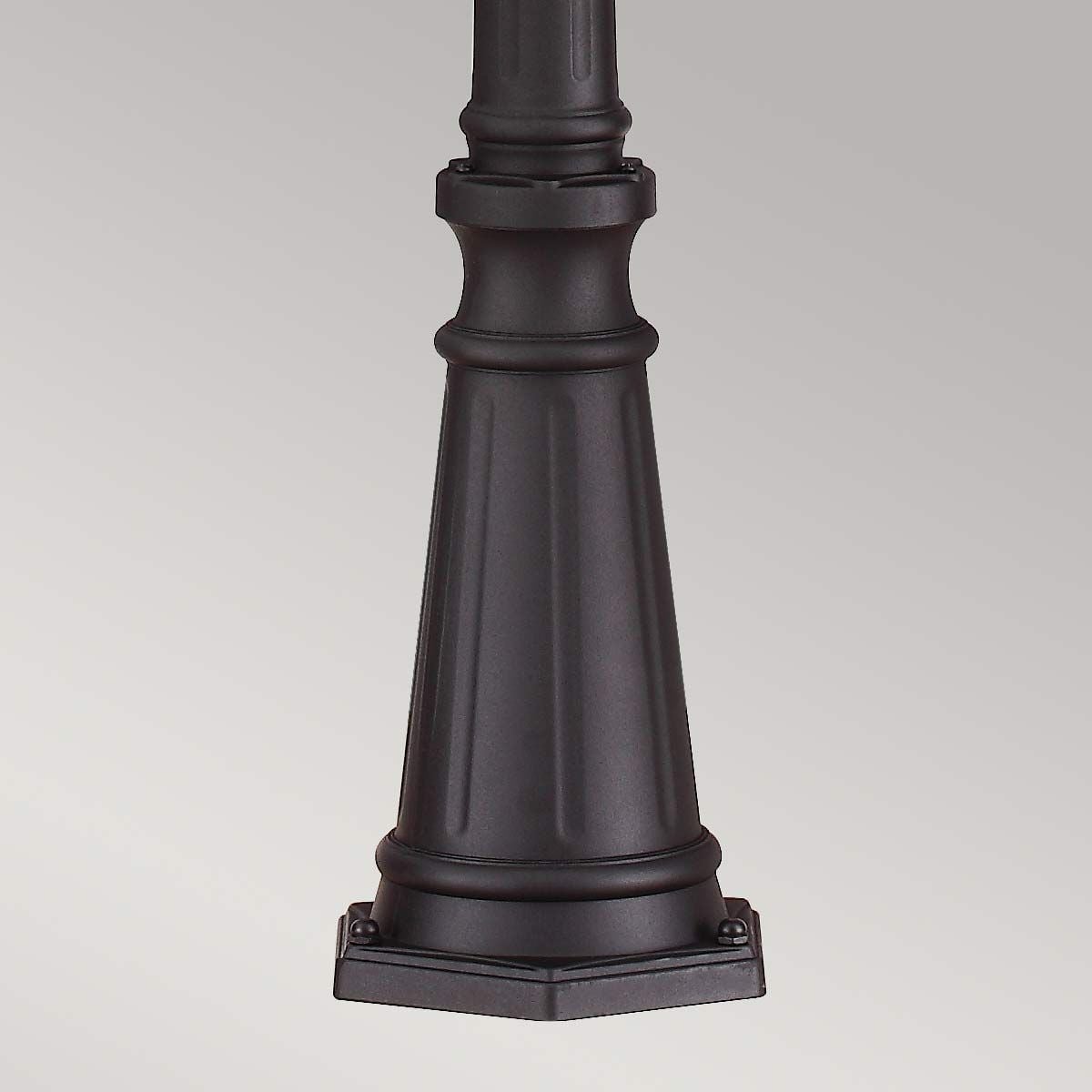 Feiss Cotswold Lane 3 Light Large Post - Black