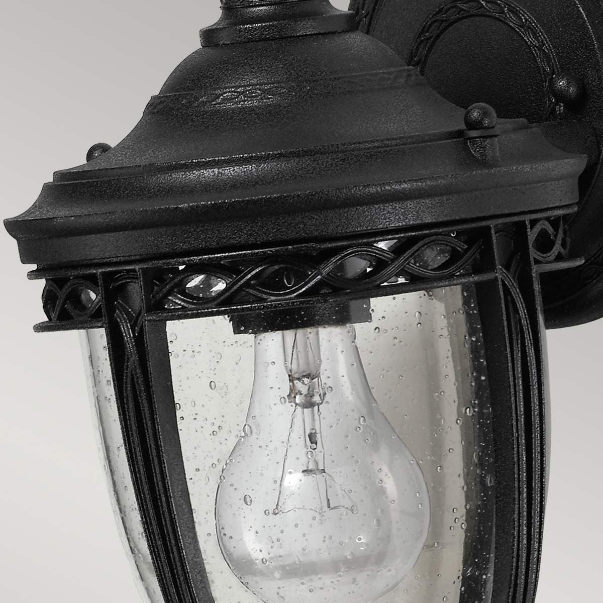Feiss English Bridle Single Small Wall Lantern - British Bronze