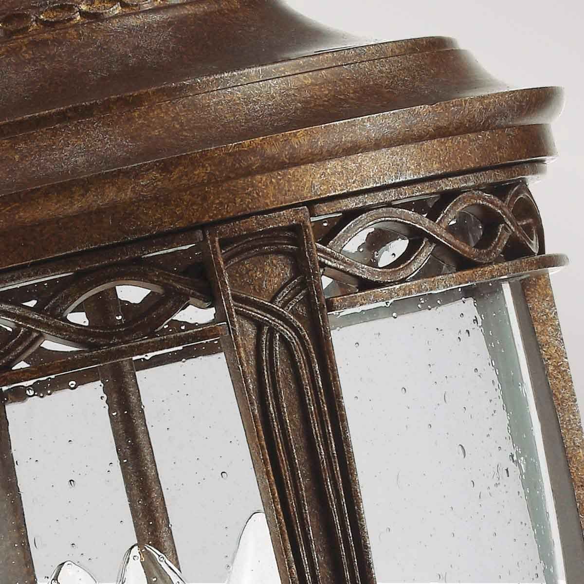 Feiss English Bridle 3 Light Large Pedestal - British Bronze