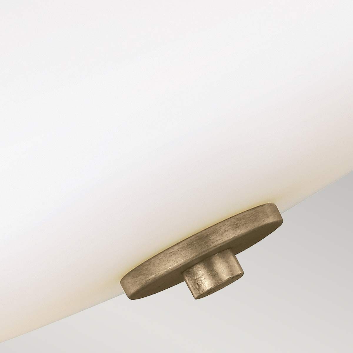 Feiss Evington 2 Light Semi-Flush Fitting - Sunset Gold