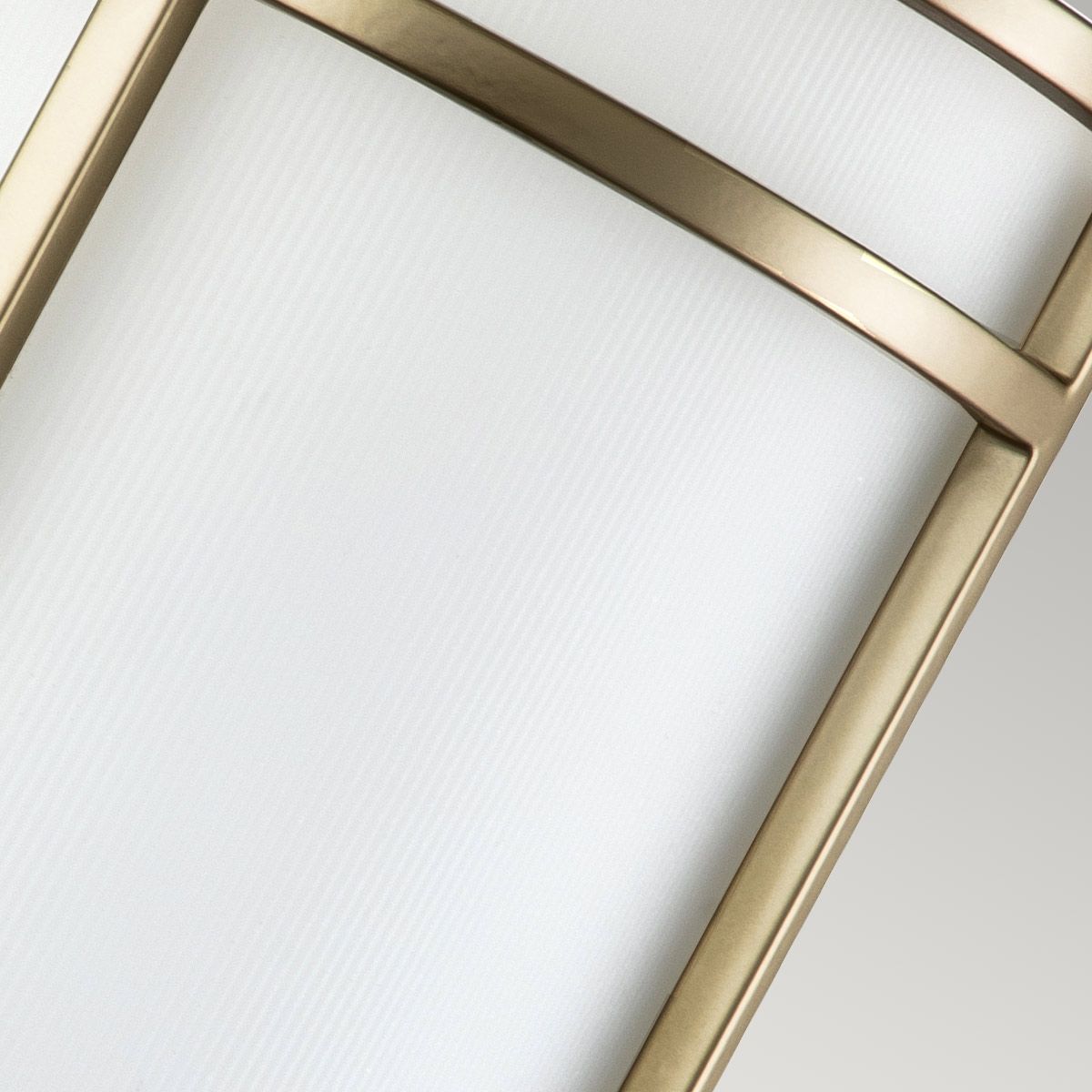 Feiss Fusion 1 Light Wall Light - Painted Natural Brass