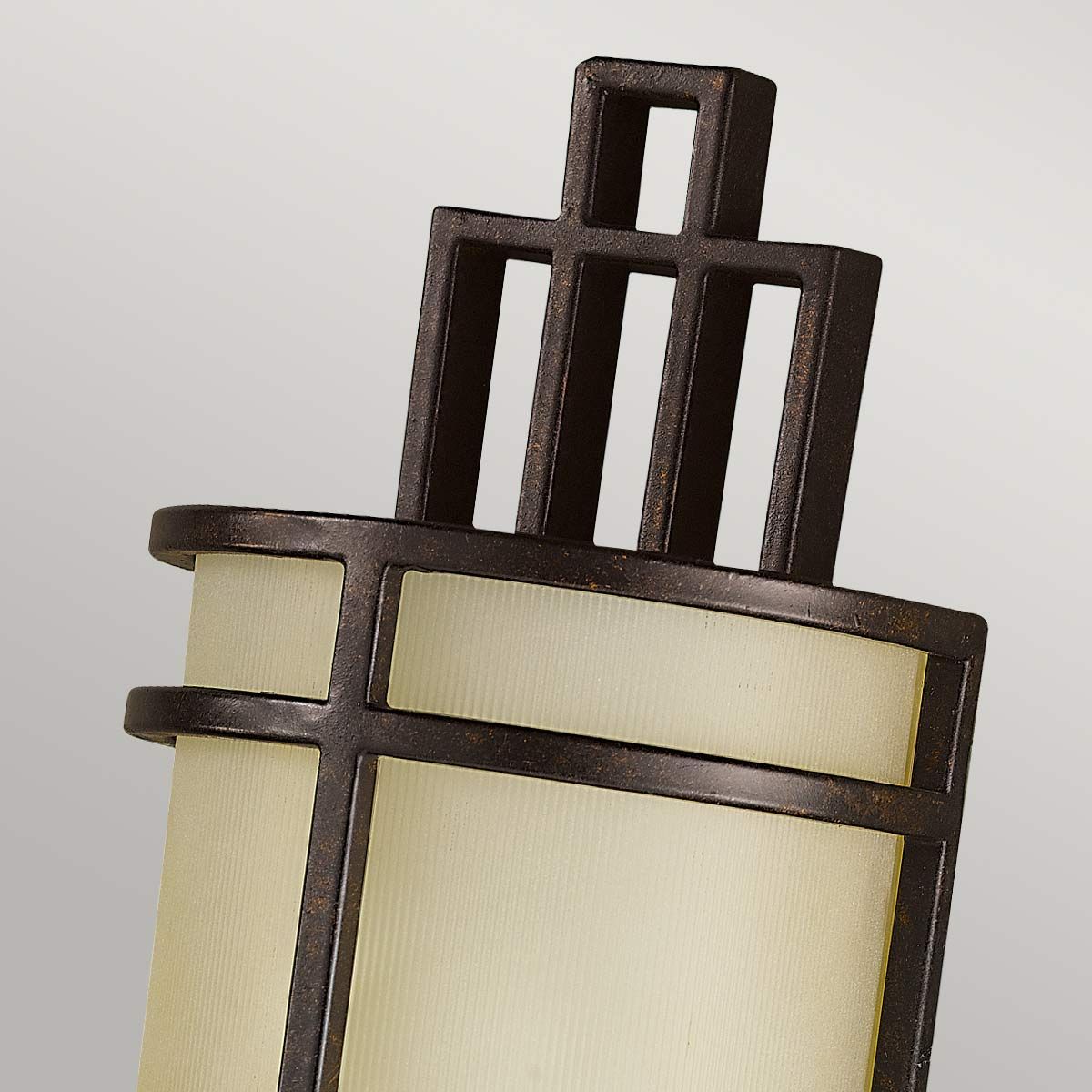 Feiss Fusion Single Wall Light - Grecian Bronze