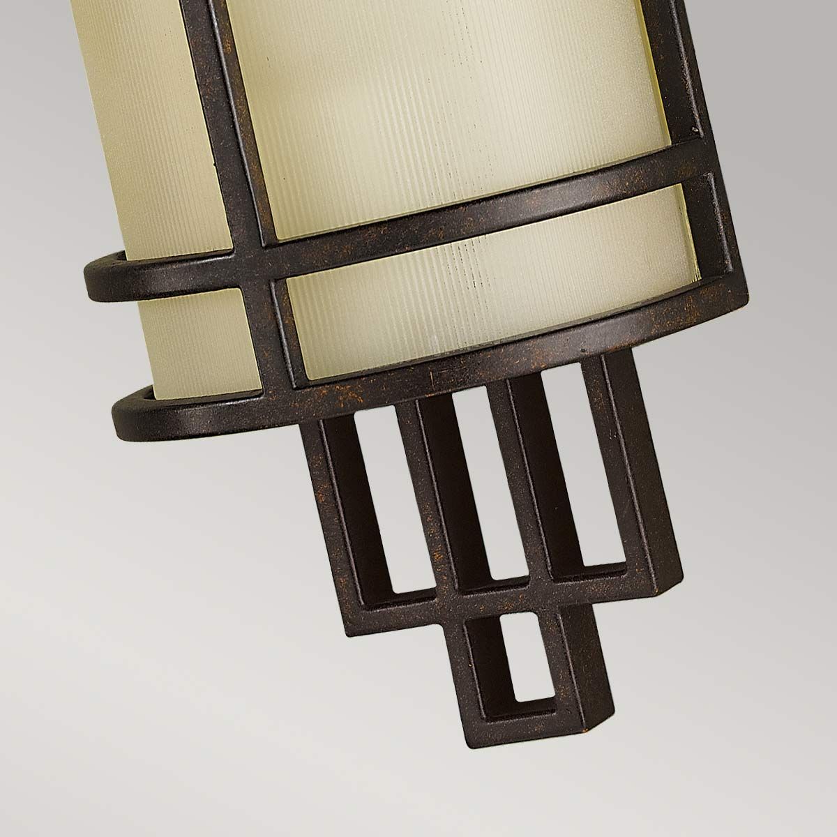 Feiss Fusion Single Wall Light - Grecian Bronze