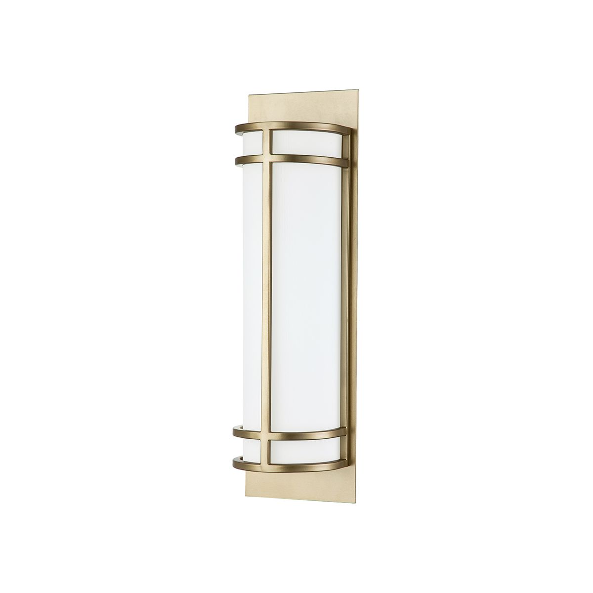 Feiss Fusion 2 Light Wall Light - Painted Natural Brass