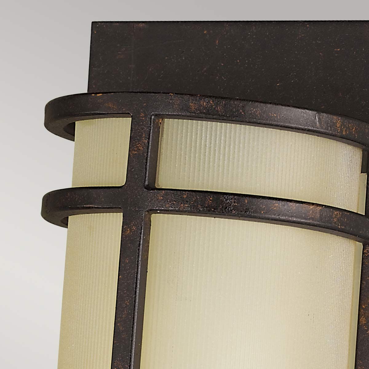 Feiss Fusion 2 Light Wall Light - Grecian Bronze