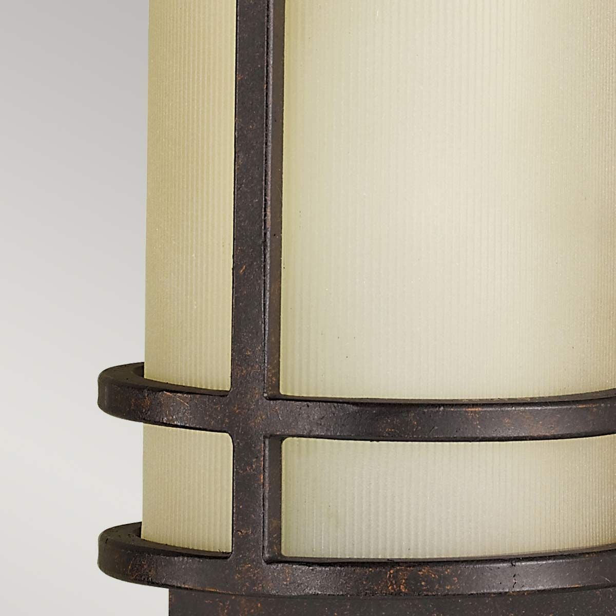 Feiss Fusion 2 Light Wall Light - Grecian Bronze