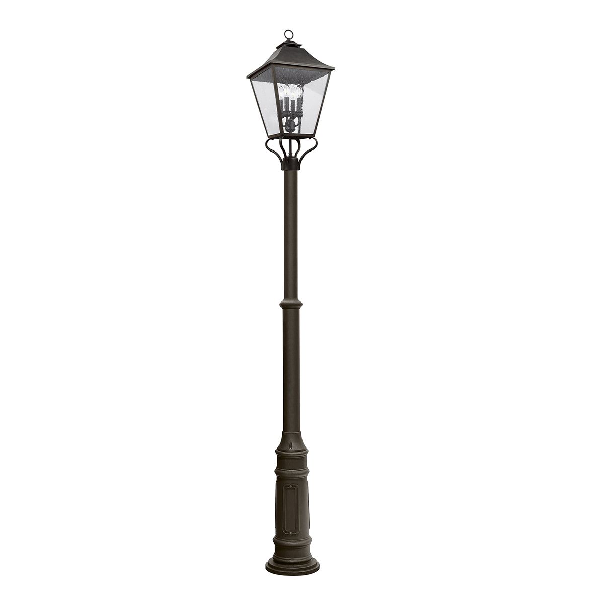 Feiss Galena 4 Light Lamp Post - Sable