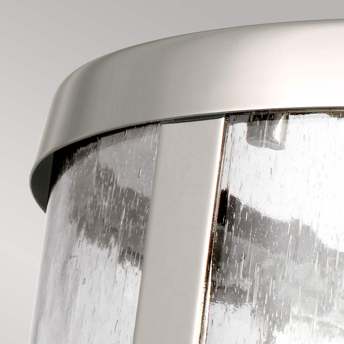 Feiss Harrow Single Small Pendant - Polished Nickel