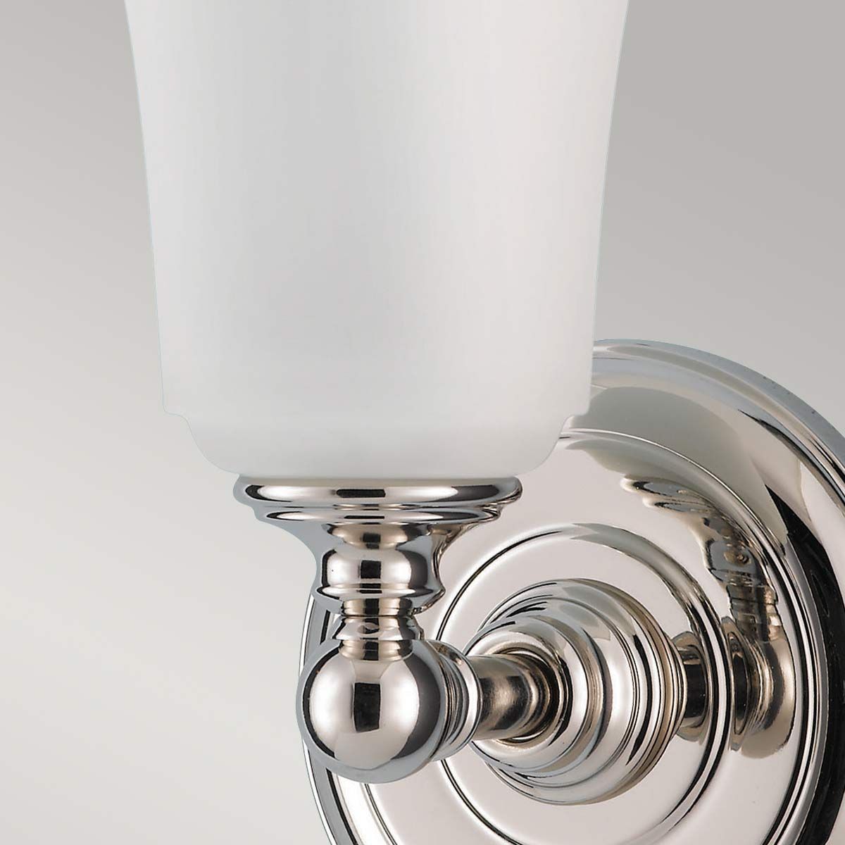 Feiss Huguenot Lake Single Bathroom Wall Light - Polished Chrome