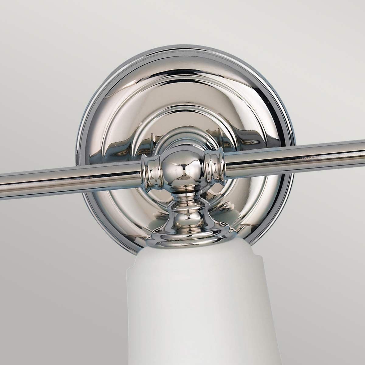 Feiss Huguenot Lake 3 Light Above Mirror Bathroom Light - Polished Chrome