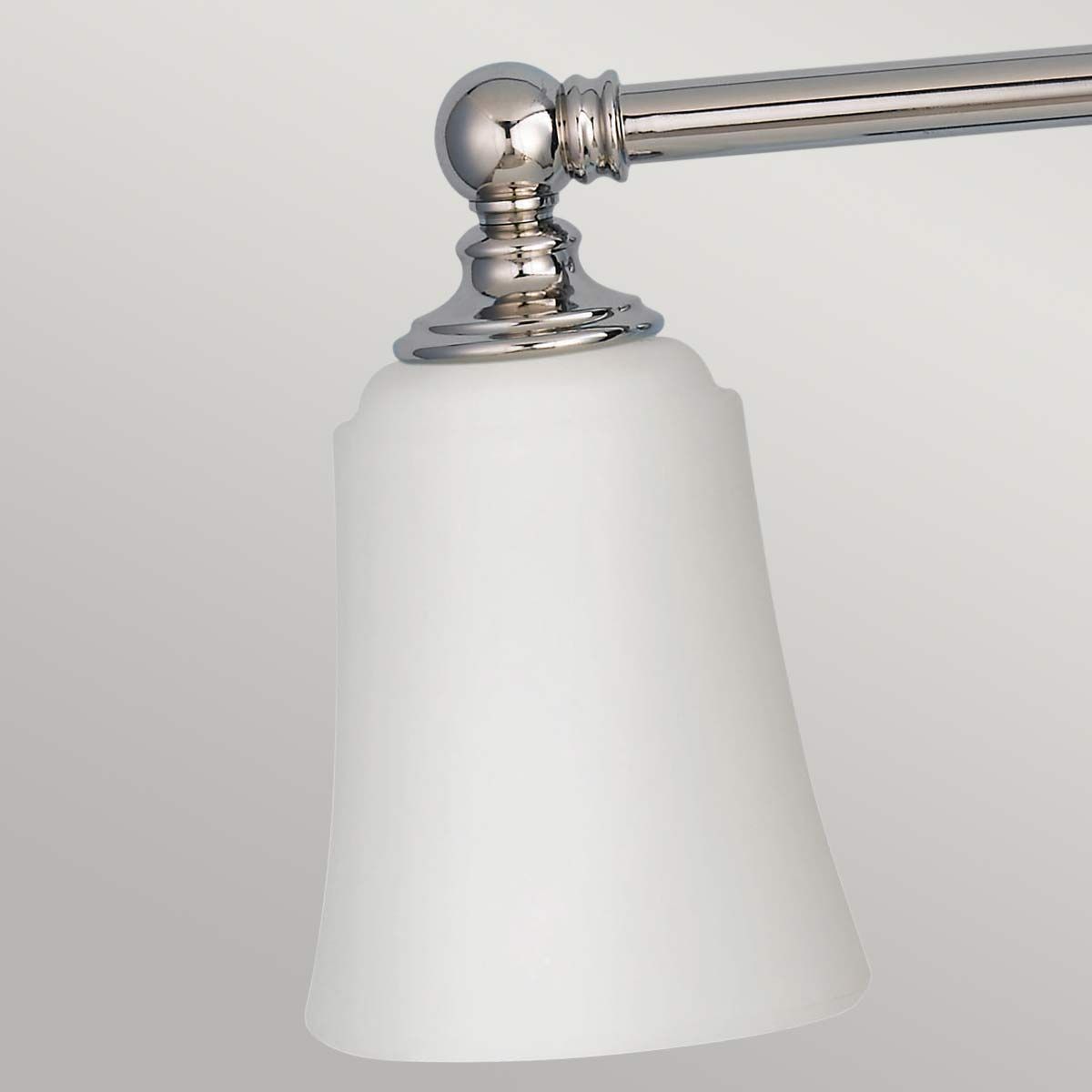 Feiss Huguenot Lake 3 Light Above Mirror Bathroom Light - Polished Chrome