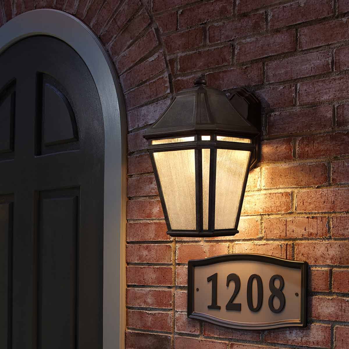 Feiss Londontowne Single Wall Lantern - Weathered Chestnut