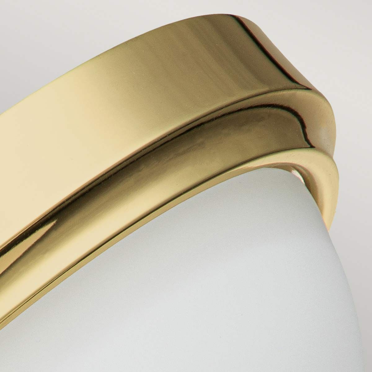 Feiss Malibu 2 Light Flush Fitting - Polished Brass