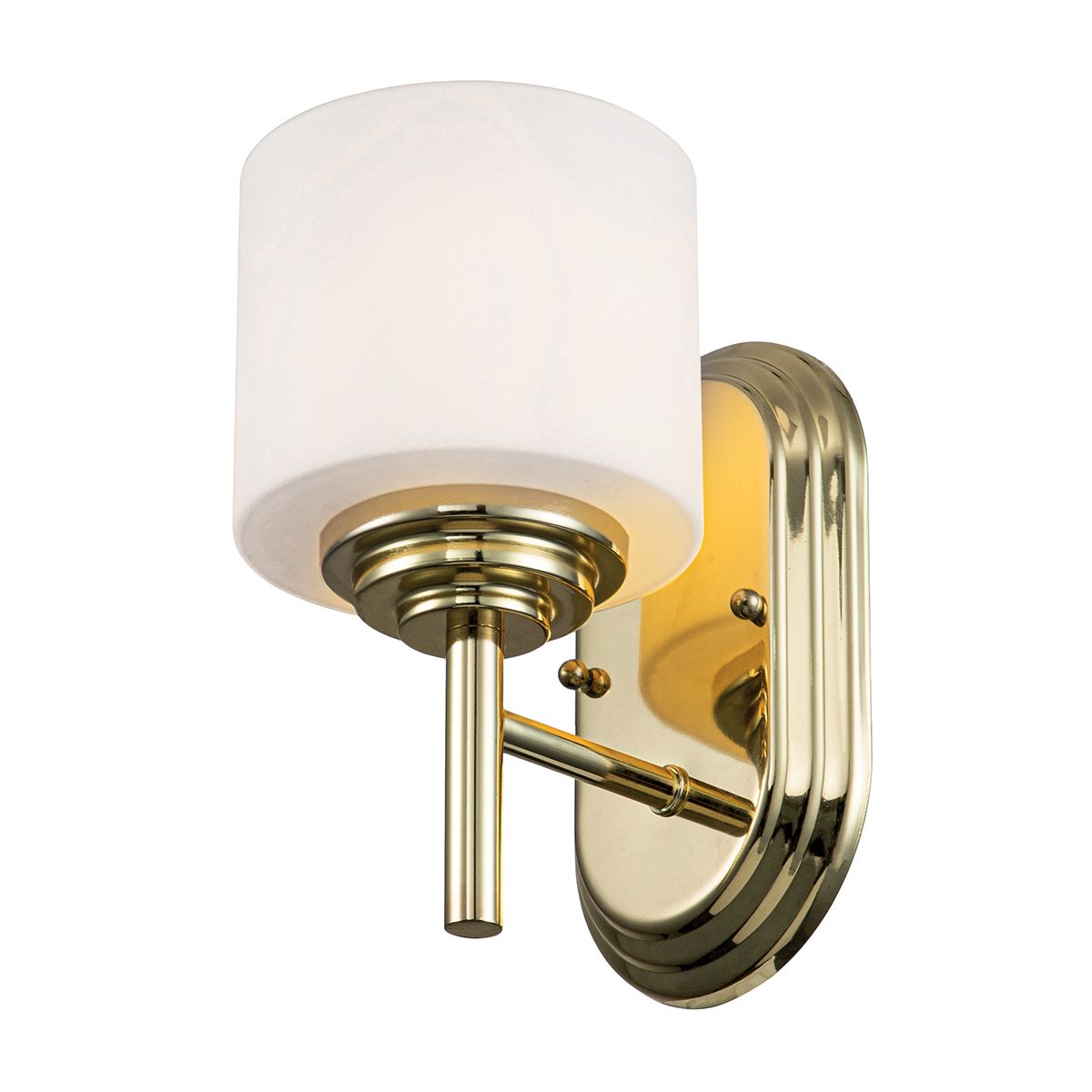 Feiss Malibu Single Wall Light - Polished Brass