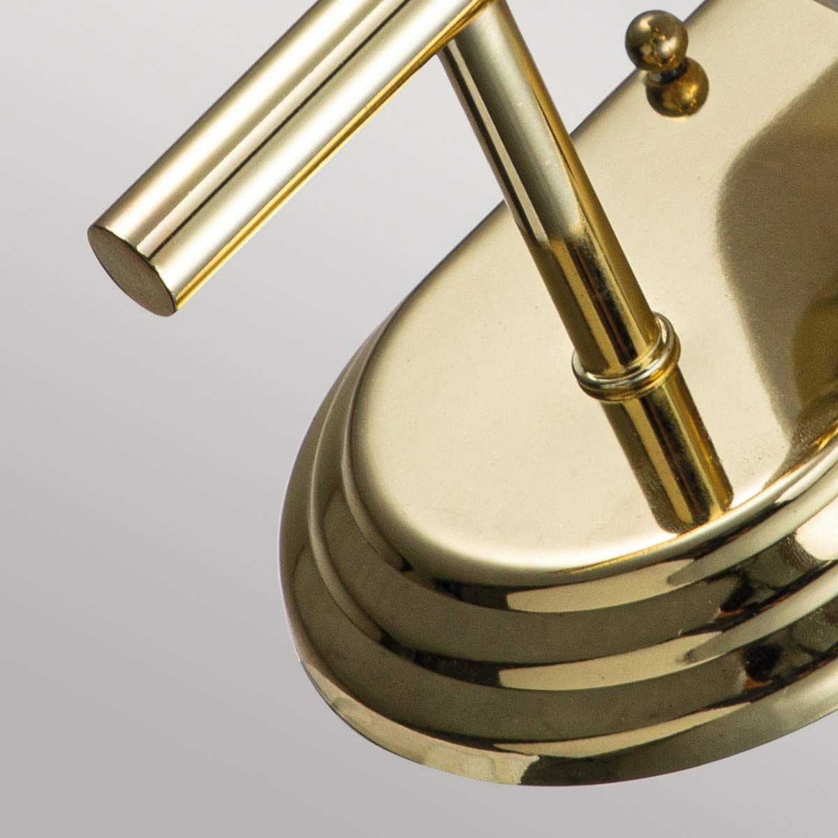 Feiss Malibu Single Wall Light - Polished Brass