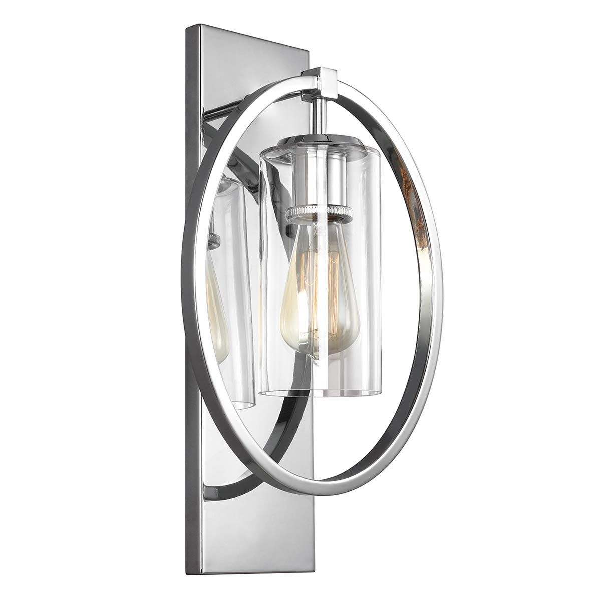 Feiss Marlena Single Wall Light - Polished Chrome