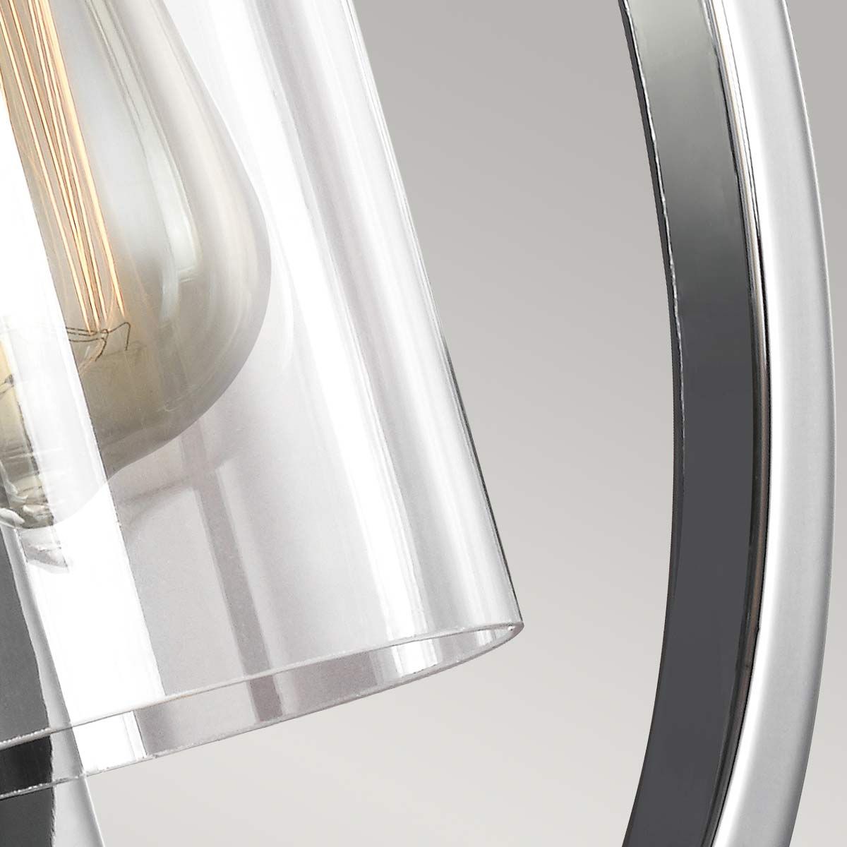 Feiss Marlena Single Wall Light - Polished Chrome
