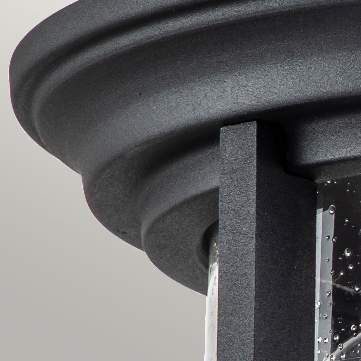 Feiss Merrill 2 Light Flush Mount - Black
