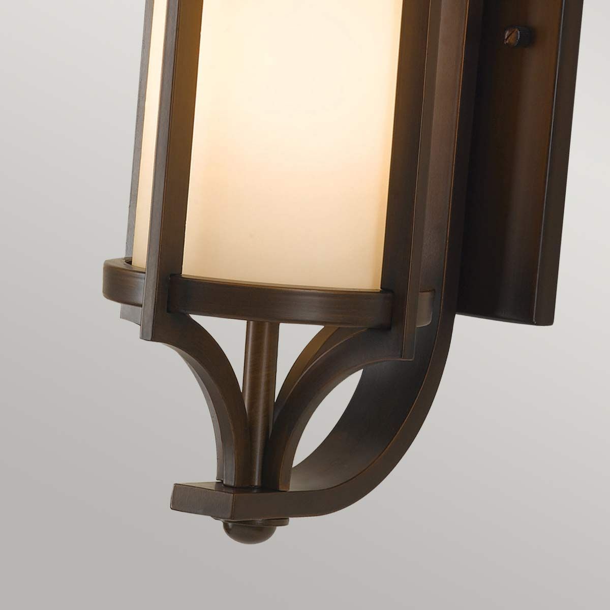 Feiss Merrill Single Small Wall Lantern - Heritage Bronze