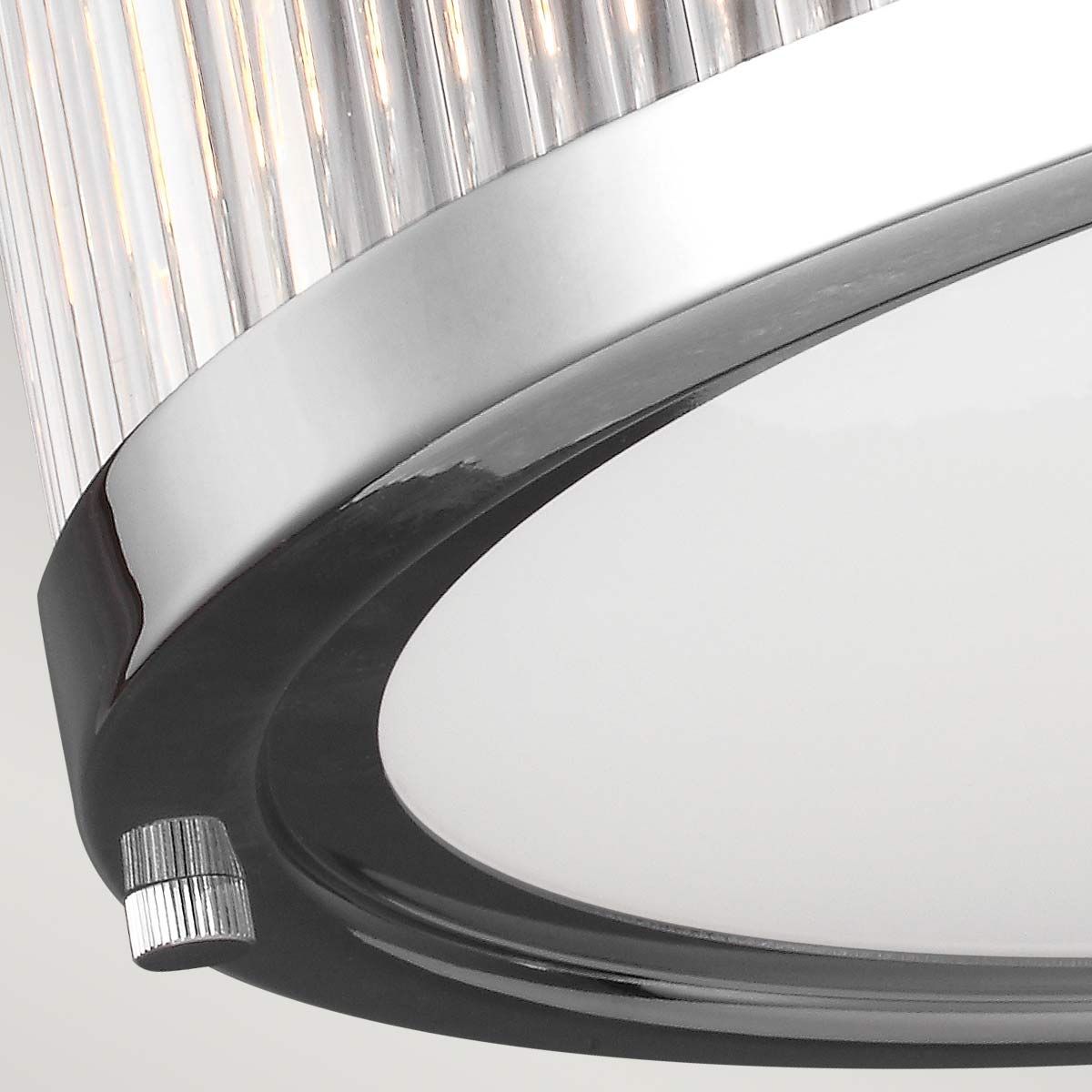 Feiss Paulson 3 Light Flush Fitting - Chrome