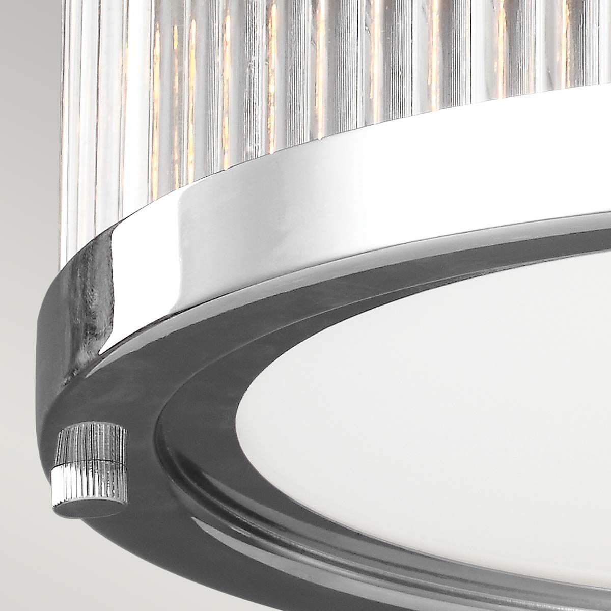 Feiss Paulson 2 Light Flush Fitting - Chrome