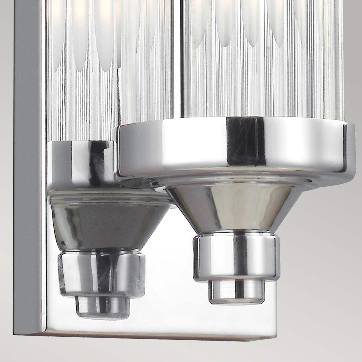 Feiss Paulson 4 Light Bathroom Bar Light - Chrome